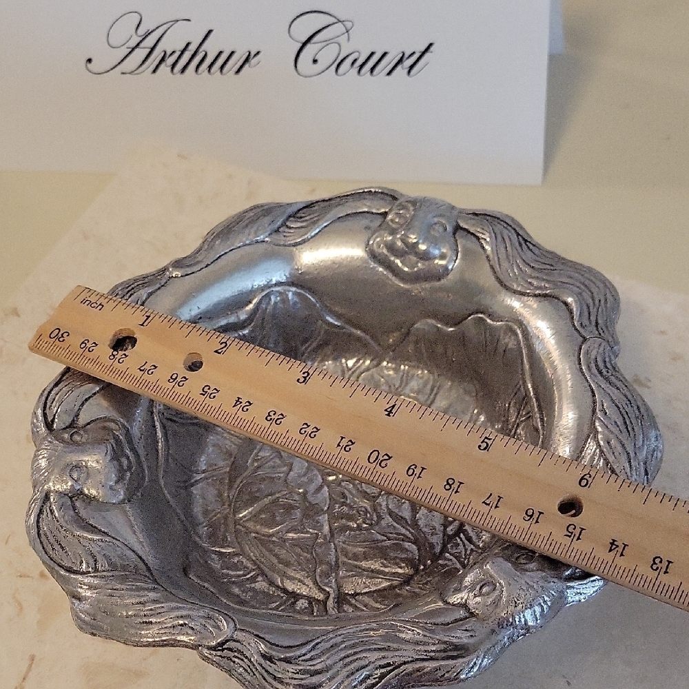 Arthur Court Bunny Design Motif Candy Dish - Picture 8 of 9